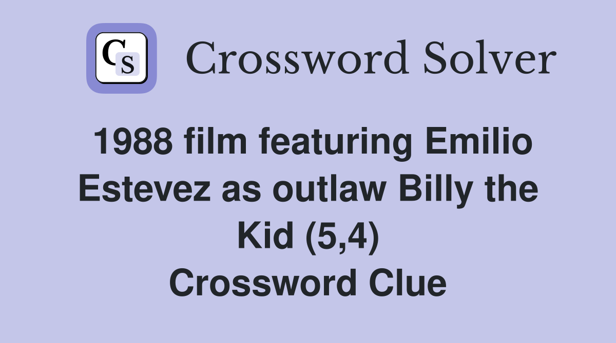 billy the kid film emilio estevez